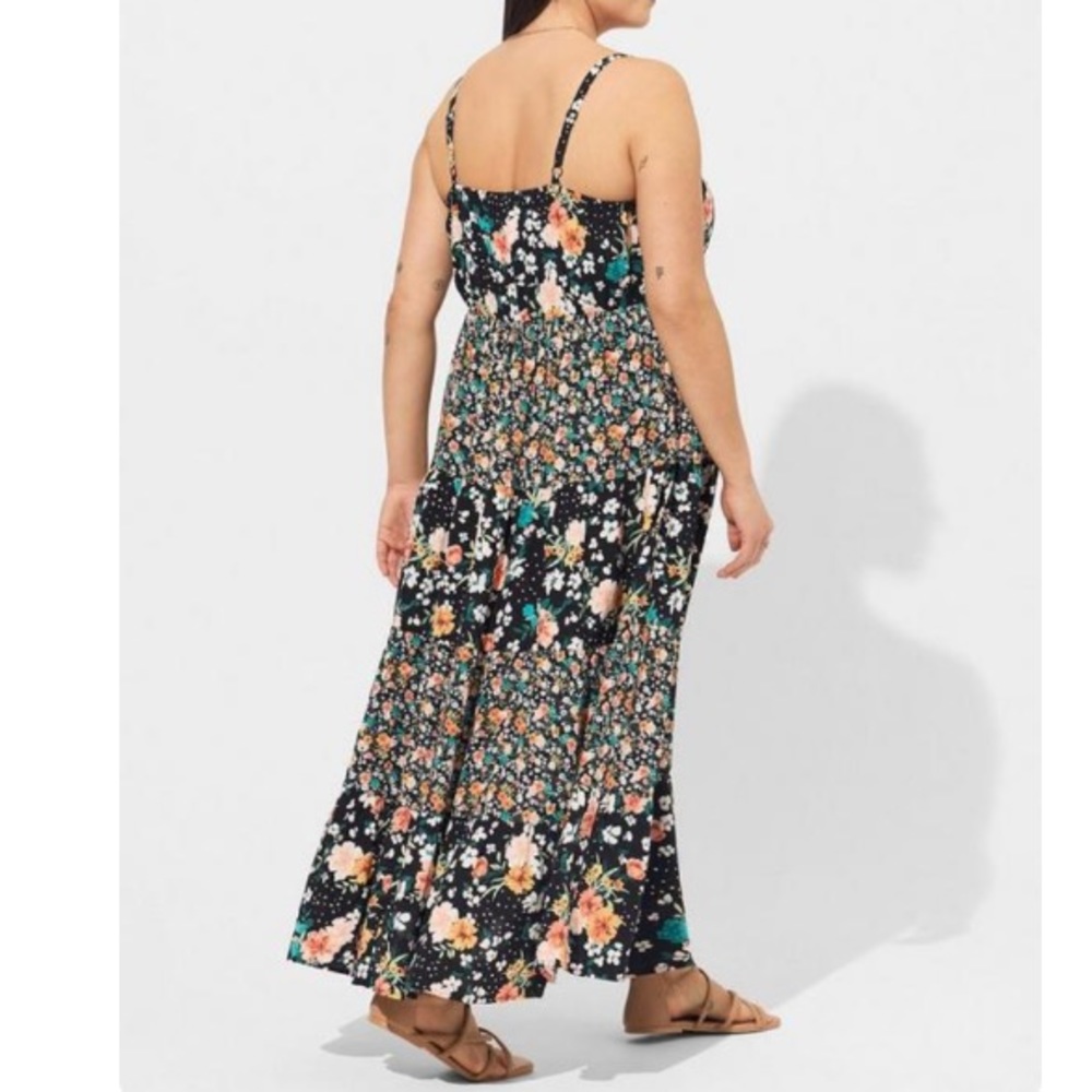 TORRID Floral Maxi Dress - Picture 3 of 7